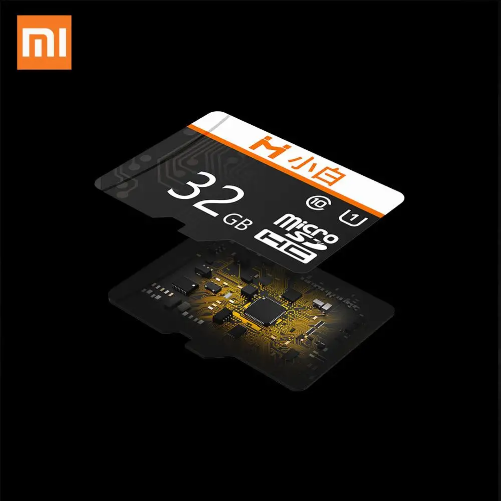 Карта памяти Xiaobai Micro SD 32 Гб 95 МБ/с. поддержка устройств со слотом для SD-карты