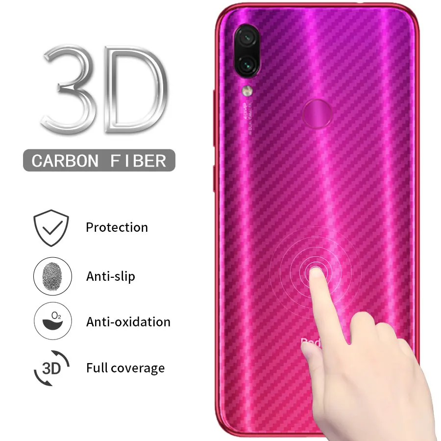 5 шт./партия задняя защитная пленка для экрана Xiaomi mi Red Note 6 7 Pro 8 9 SE A2 Lite PocoPhone F1 A3