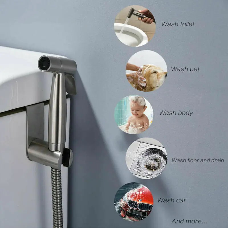 Ручной смеситель для унитаза биде гигиена личный семейный набор душа роскошная