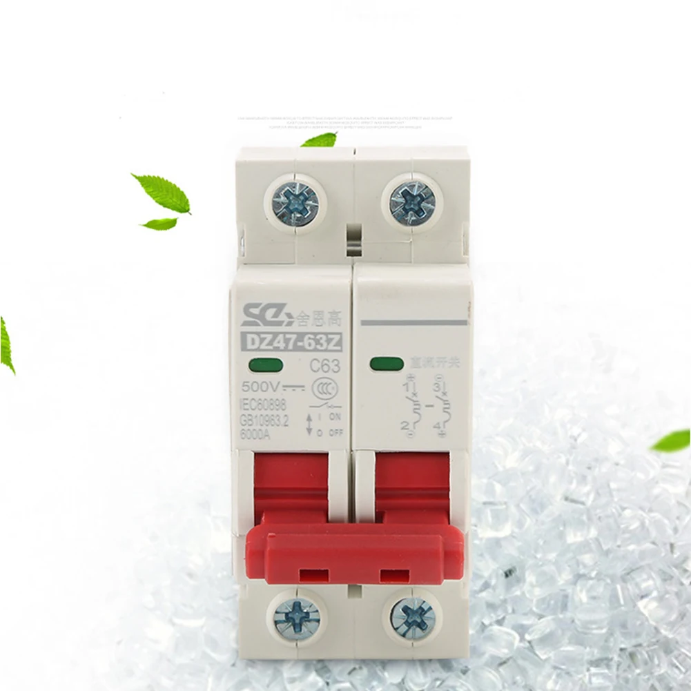 Фотогальванический автоматический выключатель легкая установка кнопка защиты