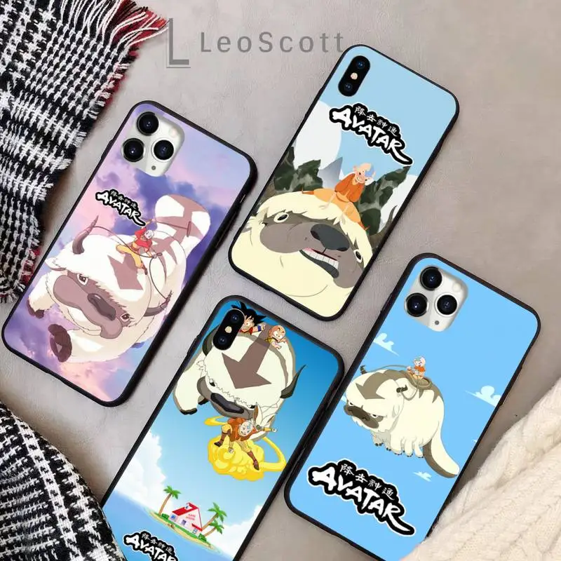 

Appa Yip Yip Avatar the last avatar Phone Case for iPhone 11 12 pro XS MAX 8 7 6 6S Plus X 5S SE 2020 XR Soft silicone