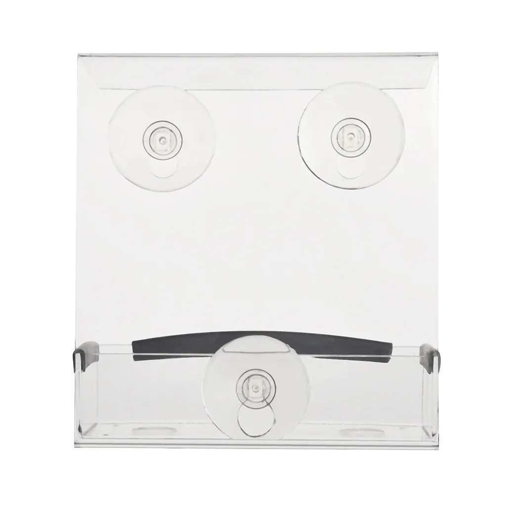 Кормушка для птиц прозрачная акриловая кормушка окон на присоске с крышей z0119 |