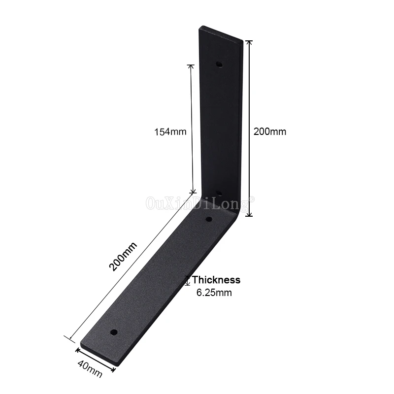 2 шт. искусство сверхмощный практичный l образный угловой кронштейн угловая