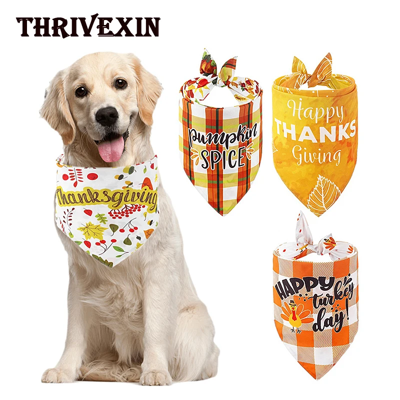 

Pet Triangle Bandana Neckerchief Cute Cartoon Pattern Soft Fabric Saliva Scarf Collar Pet Cat Dog Accessories