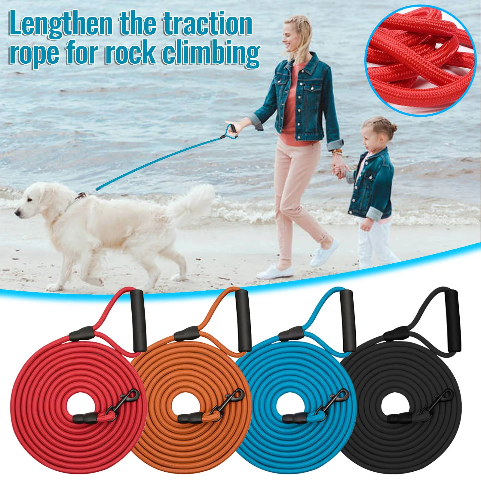 

Pet Super-Comfortable Strong Dog Explosion-Proof Leash Dog Leash Dog Collar Perros Szelki Dla Psa Perros Accesorios Dla Psa