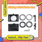 Наклонная мини Матовая коробка для крепления объектива Аксессуары Для беззеркальных стильных камер DSLR Tilta объектив деревянные аксессуары