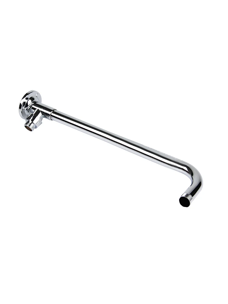 28cm Stainless Steel Wall Mounted Shower Head Extension Arm Rain Install Easy Bathroom Accessories | Обустройство дома
