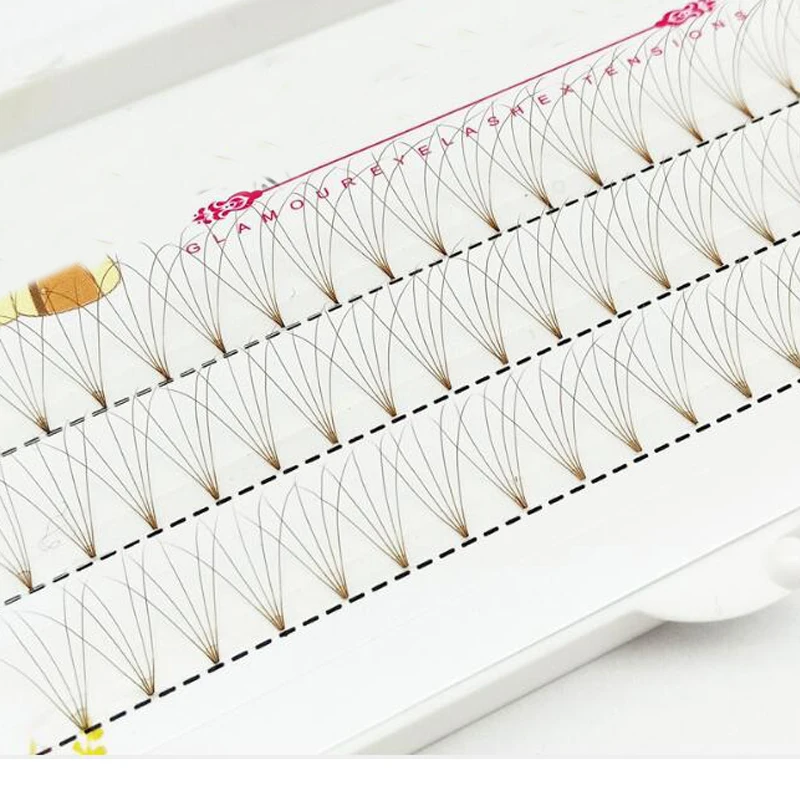 Натуральный стиль 60 рулонов/Набор C/D 5D светильник коричневый 0 07 мм Прививка