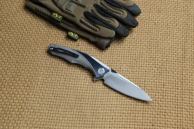 LiBinGEDC, складной нож Raptor Flipper, титановая ручка S90V, лезвие, для улицы, тактические, для кемпинга, ножи для выживания, инструменты для повседневного использования