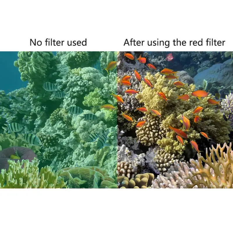 

Filters For Gopro Hero 8 Waterproof Case HERO8 Diving Filter Gopro8 Waterproof Depth Filter Camera Accessories Sheingka Brand