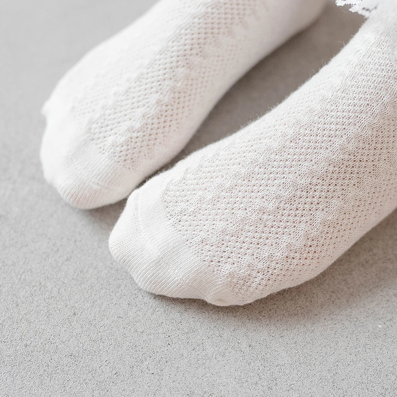 Schoolgirl Socks Pure Cotton Autumn Girls Lace Socks Princess Socks Spring Lace Little Girls Dance Socks Mesh Baby Cotton Socks