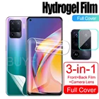 Гидрогель пленка для Oppo Рино 5 pro 5G Передний + задний Экран протектор не Стекло высококачественный защитный чехол для Oppo Рино 5 5G Рино 5Lite 6,43 