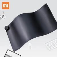 xiaomi ym graphene warm desk mat heating mouse pad waterproof pu leather 27 inch large computer mousepad keyboard table cover