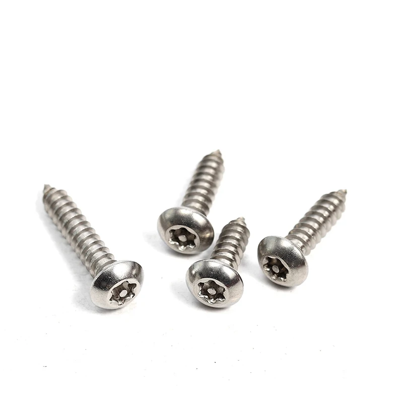 Самонарезающий винт Torx из нержавеющей стали с круглой головкой и стойкой ST2.9 3 5 9 4
