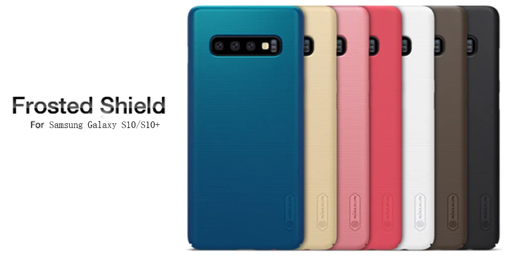 NILLKIN Супер Матовый щит жесткая задняя крышка из ПК чехол для samsung Galasy S10 5G/Galaxy S10/S10+/S9/S9+/S8/S8+ чехол для телефона