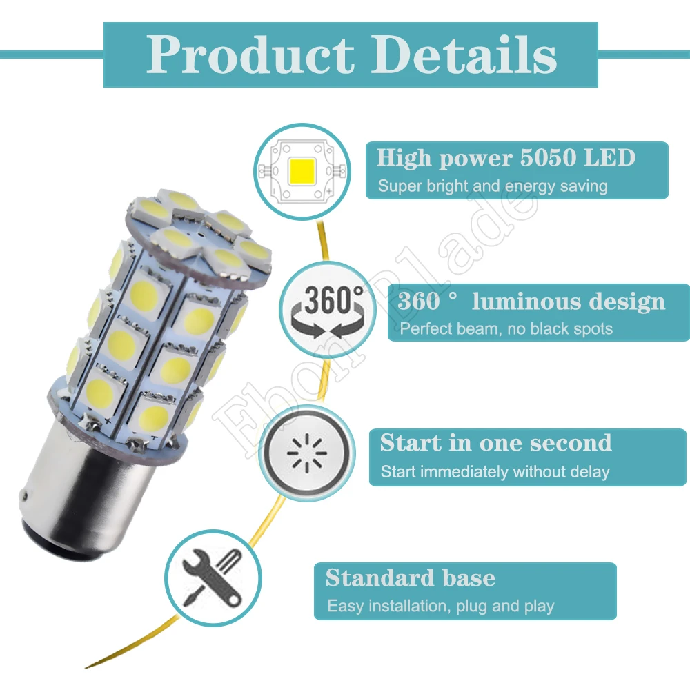 Светодиодсветодиодный лампы для автомобилей мотоциклов лодок велосипедов стоп