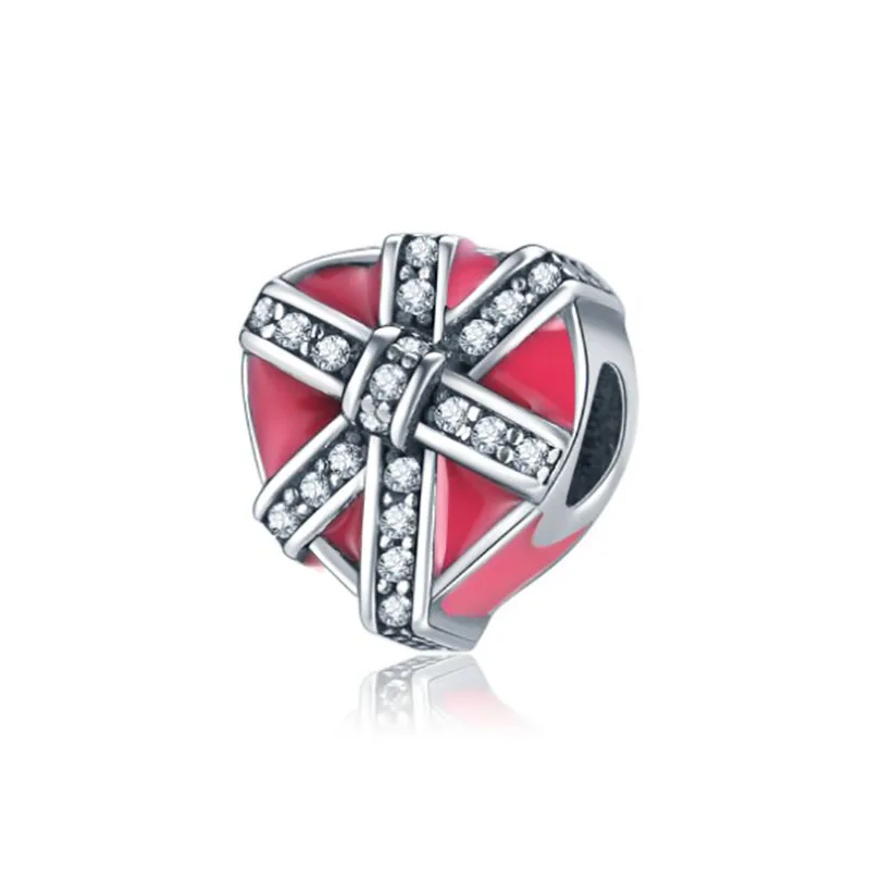 Fit Pulsera Pandora шармы серебро плата Де Ли 925 оригинальный браслет бусины для