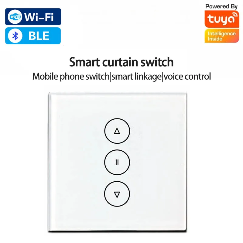 

Смарт-выключатель для штор Tuya, Wi-Fi, Bluetooth, два режима