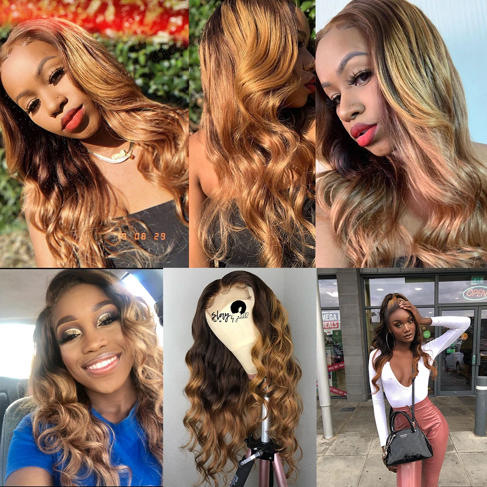 Объемные волнистые искусственные 3/4 пучки предварительно окрашенные волосы для