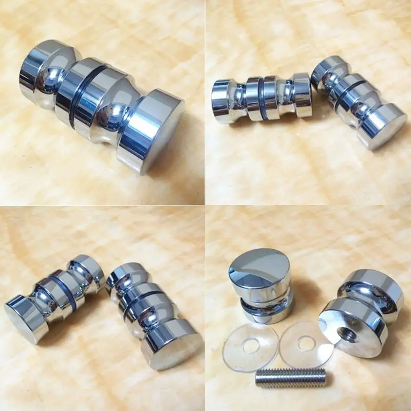 Aluminum Alloy Glass Door Handle 1.1&quot Single Bathroom Shower Cabinet Hardware | Обустройство дома
