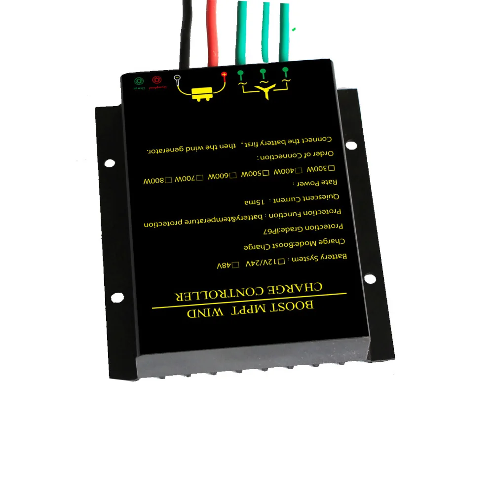 Практичный Контроллер заряда Безопасный светодиодный водонепроницаемый