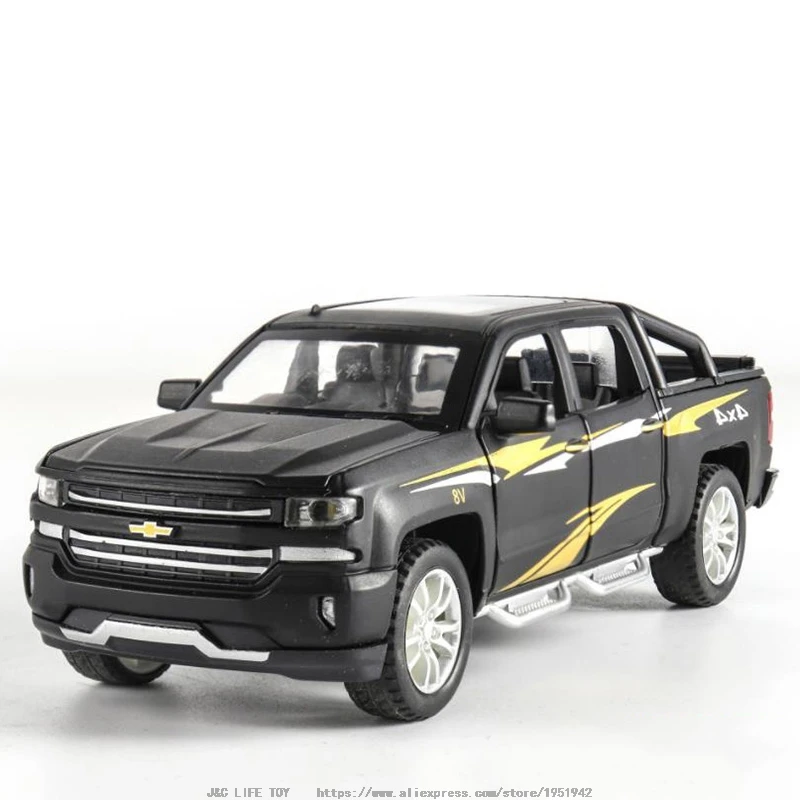 

1:32 HX пикап CHEVROLET, игрушечный автомобиль, металлическая игрушка, литые и игрушечные автомобили, модель автомобиля, высокая модель автомобиля,...
