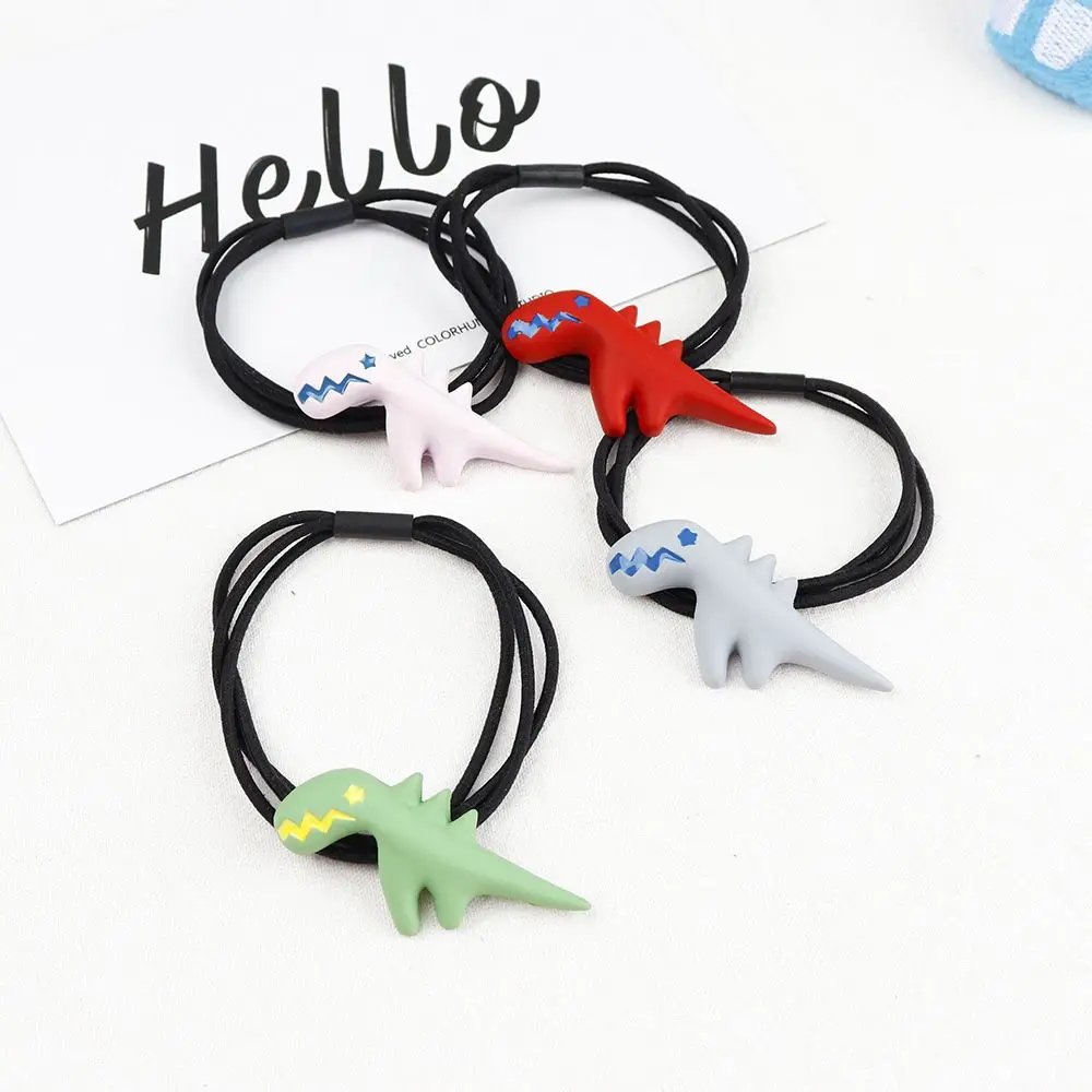 Матовая повязка для волос с маленьким динозавром Корейская мультяшная