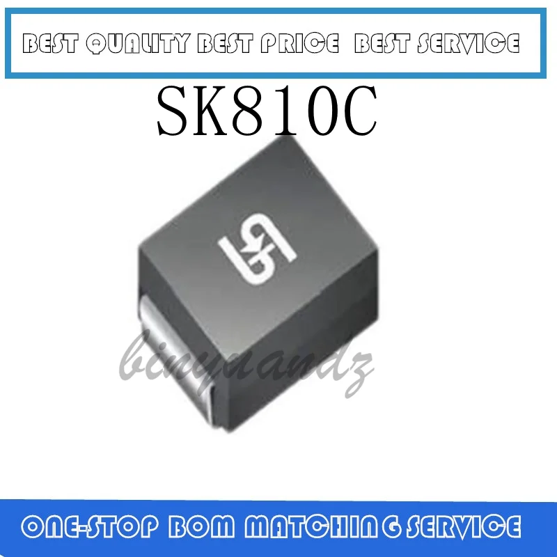 

20 шт. ~ 50 шт. SK810C SK810 SMC диод Шоттки 100 в 8A DO214AB