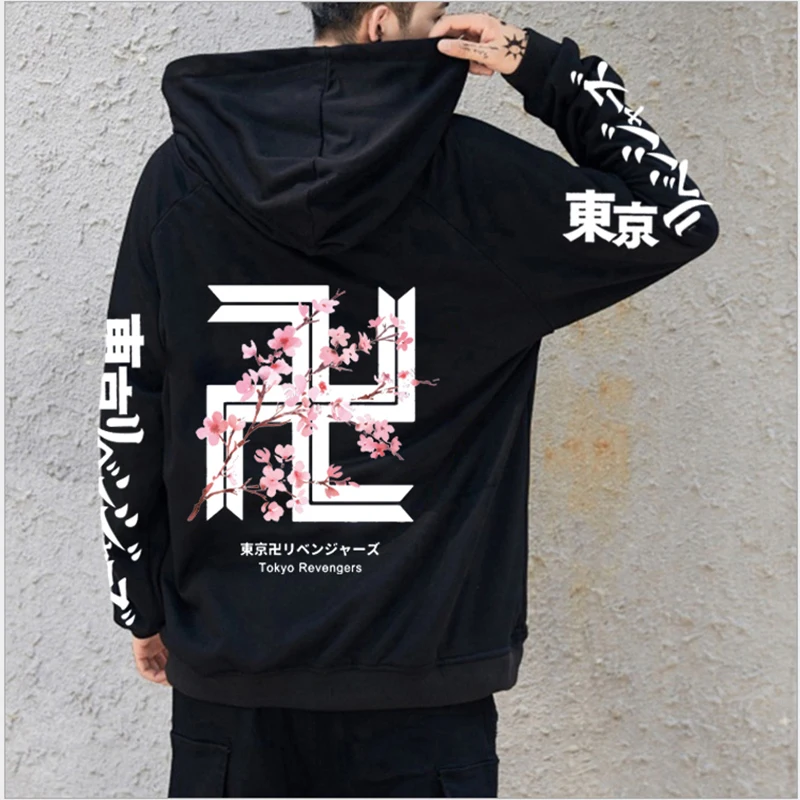 Толстовка Мужская/женская с принтом Токио популярный свитшот капюшоном в стиле