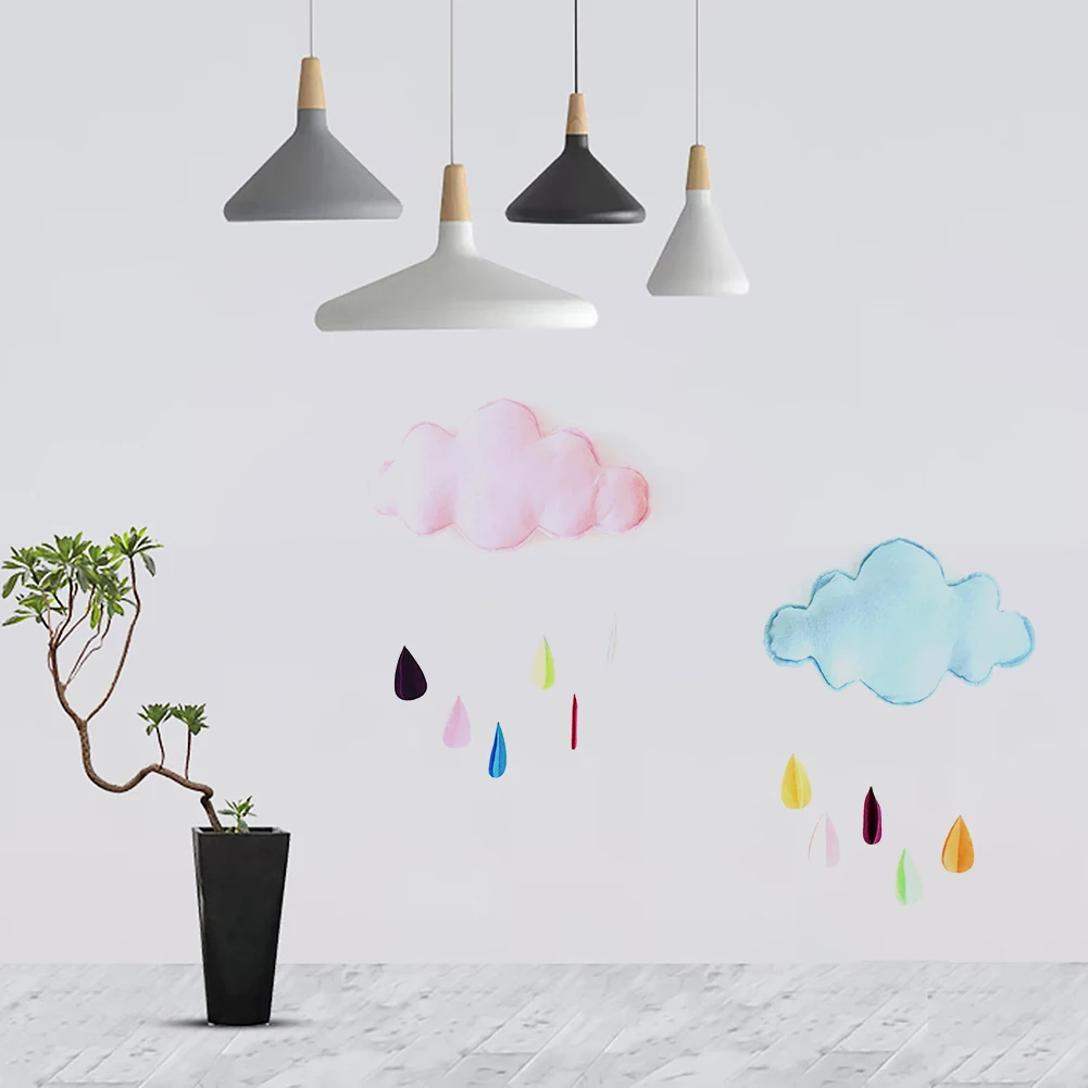 Детская палатка в скандинавском стиле подвесное украшение виде облака капли