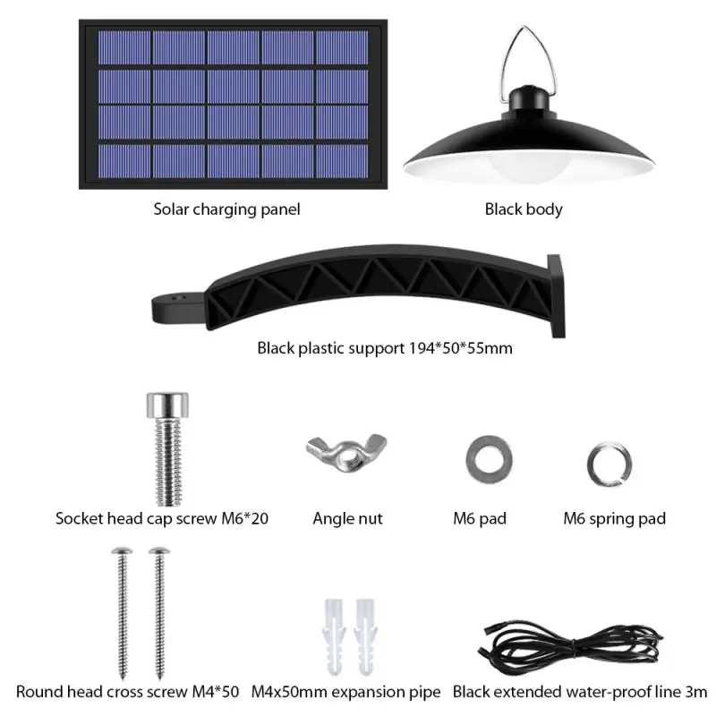 Светодиодный садовый светильник на солнечной батарее Панели Солнечные