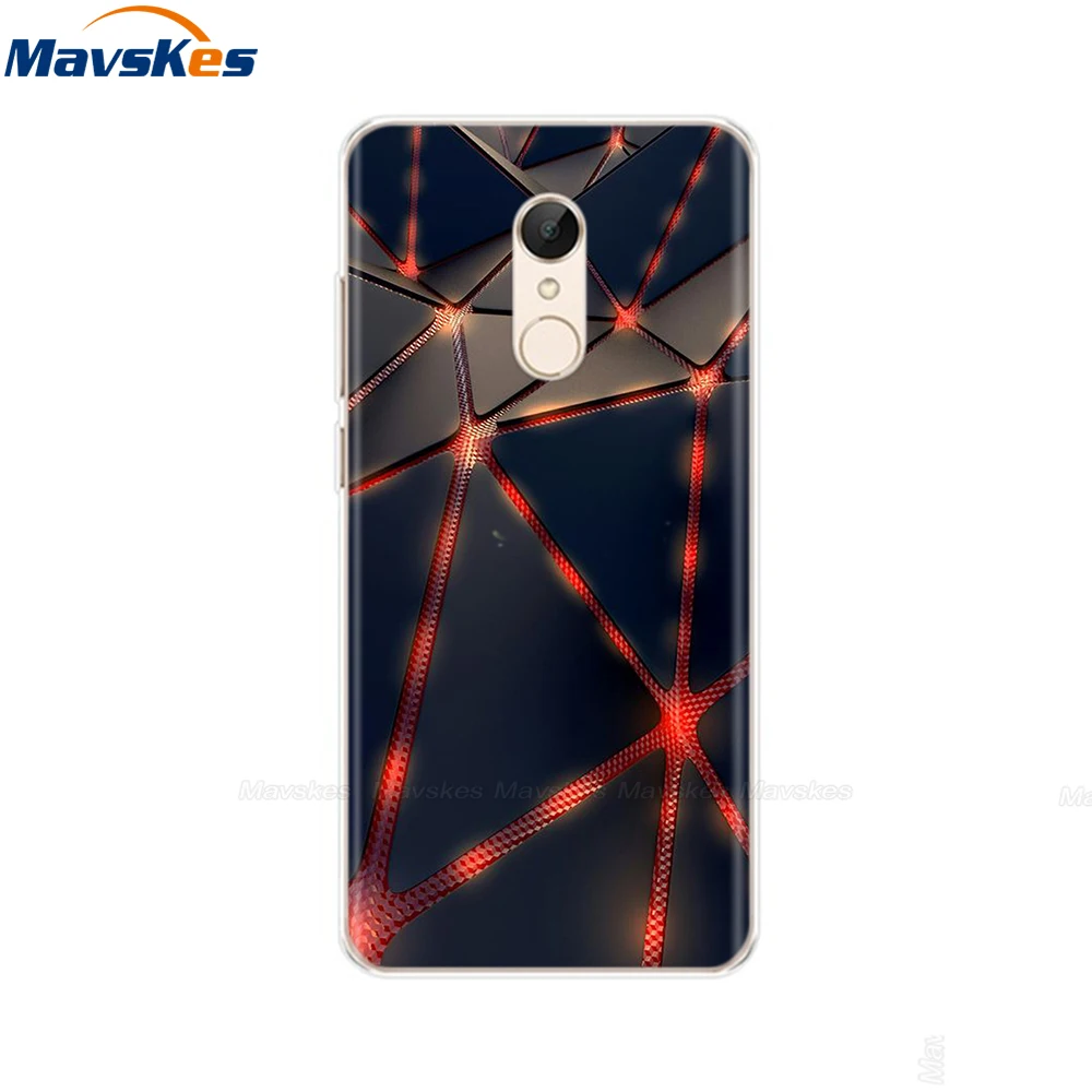 14 Для Xiaomi Redmi 5 чехол на телефон чехол Redmi 5 Plus силиконовый чехол для Funda xiomi Xiaomi Redmi 5 plus 5 Capas Redmi5 чехол бампер - Цвет: 14