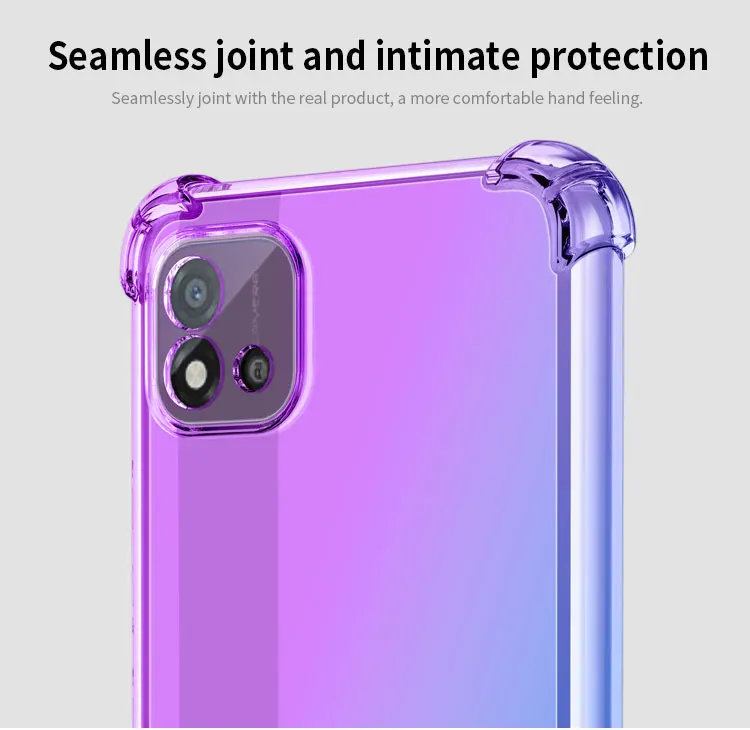 for oppo realme 8 7 6 5 c1 c3 c11 c15 c17 c20 c21 xt x2 pro gt v5 v11 v13 gradient silicone soft tpu case ultra thin slim cover free global shipping