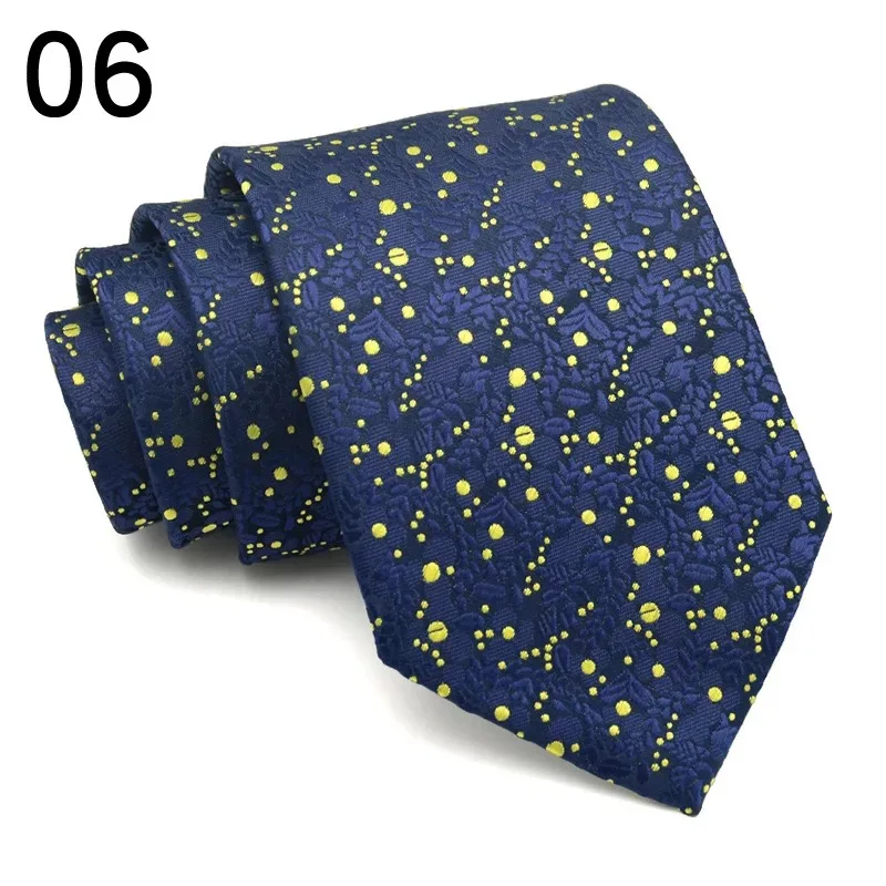 

Men Ties Polyester Feather 8cm Navy Red Classical Paisley Necktie Accessories Daily Wear Cravat Wedding Party Gift