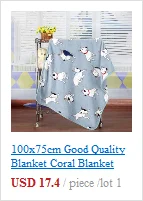 100*75cm Baby Blankets Newborn Cartoon Soft Comfortable Blanket Coral Fleece Manta Bebe Swaddle Wrap Bedding Set