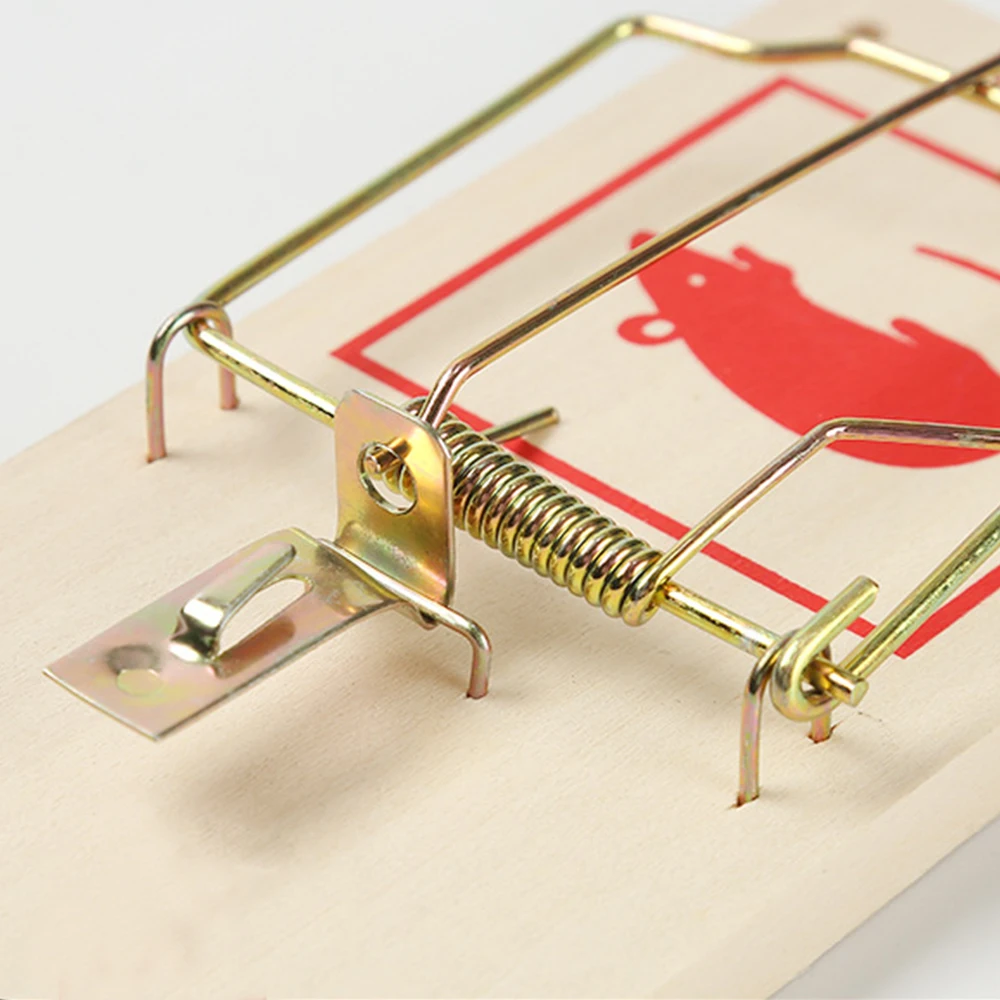 Экологичная многоразовая деревянная мышь-ловушка приманка мыши вермина
