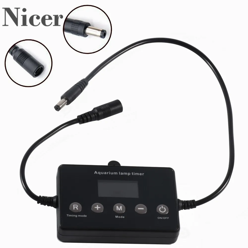

Fish Tank Light Sunrise Sunset Timer Fish Tank Light Controller T1 Aquarium Light Controller Intelligent Timing Dimming System