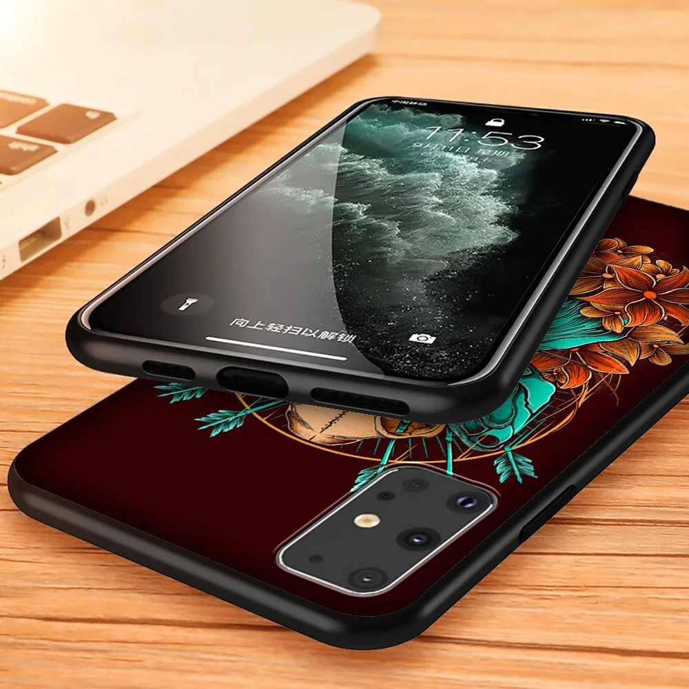 Мягкий чехол Lavaza с изображением Сфинкса и кота для Samsung Note A3 A5 A6 A7 A8 A9 A10s A20s A30s A40s A50s