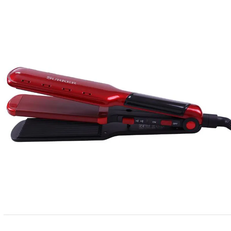 Surker выпрямитель для волос бигуди 2 в 1 широкая панель стайлер керамическая прямая