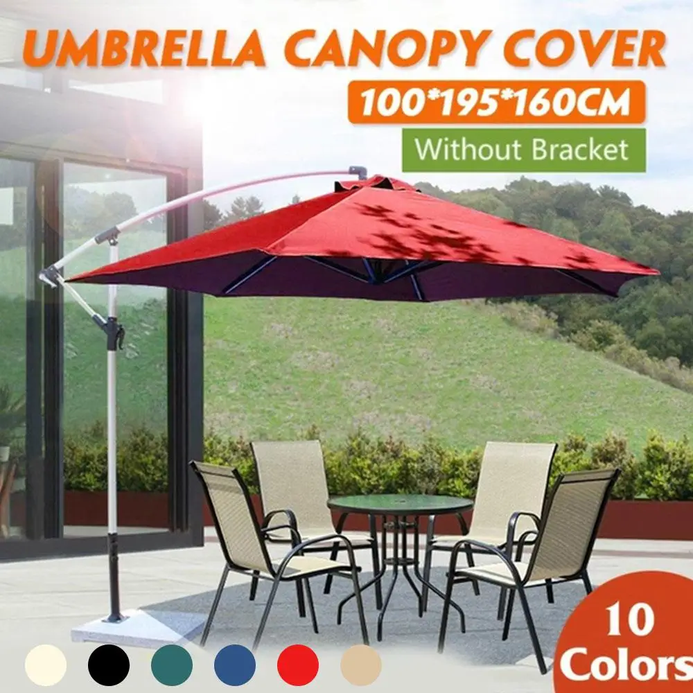 

Parasol Umbrella Cover 2M UV-Resistant Fade-Proof Umbrella Canopy Cover Sunshade Umbrella Cover Hexagon Shape 210D Oxford Cloth