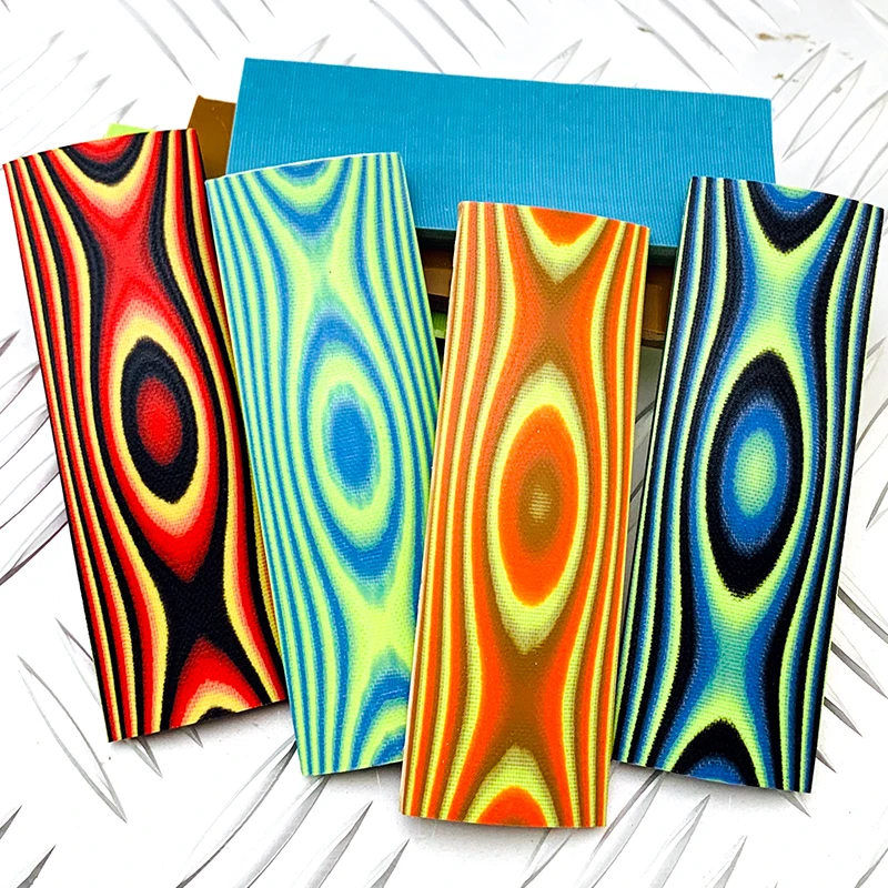 Цветная прослойка для ручек ножей G10 2 шт. материал накладок на хвостовик ножа