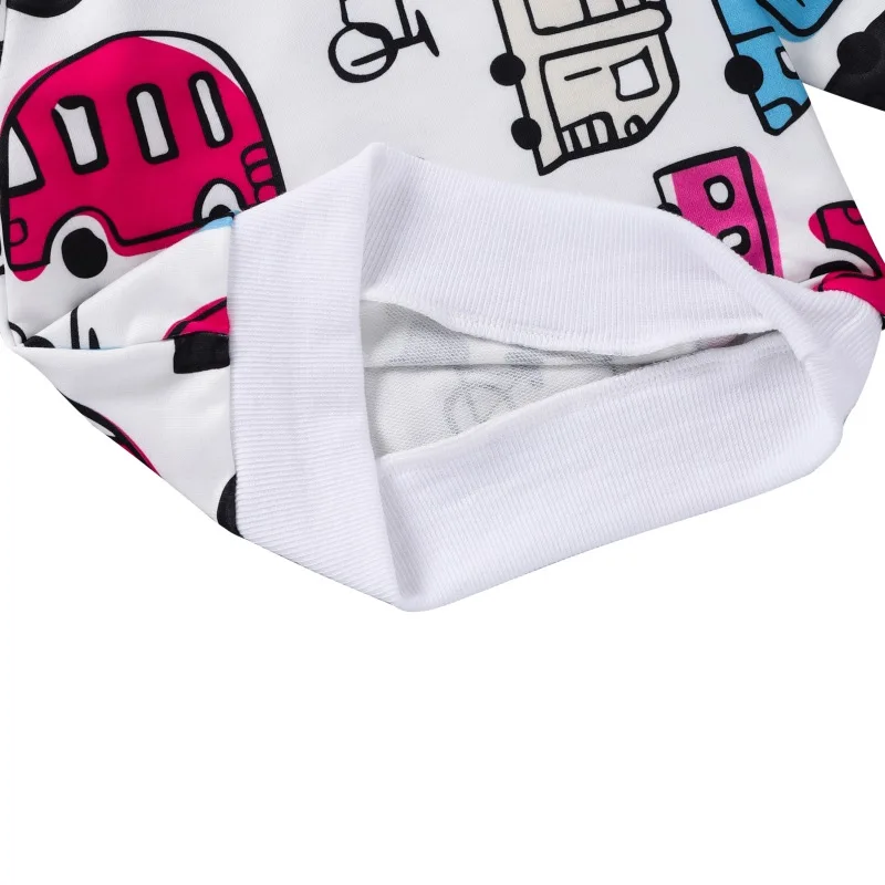 

Autumn Kids Baby Girl Boy Cartoon Pattern Print Sweatshirts Casual Blouse Long Sleeve Outerwear