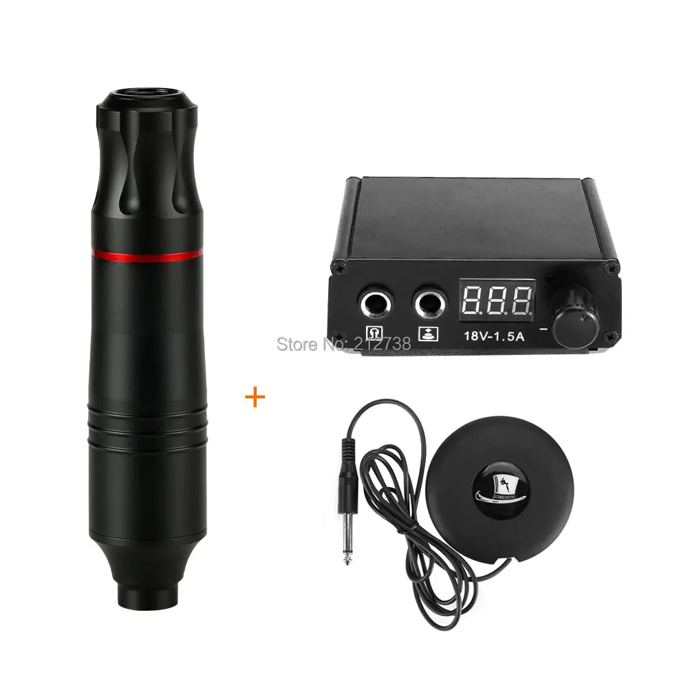 Профессиональная вращающаяся тату ручка машинка для татуировок мощный мини