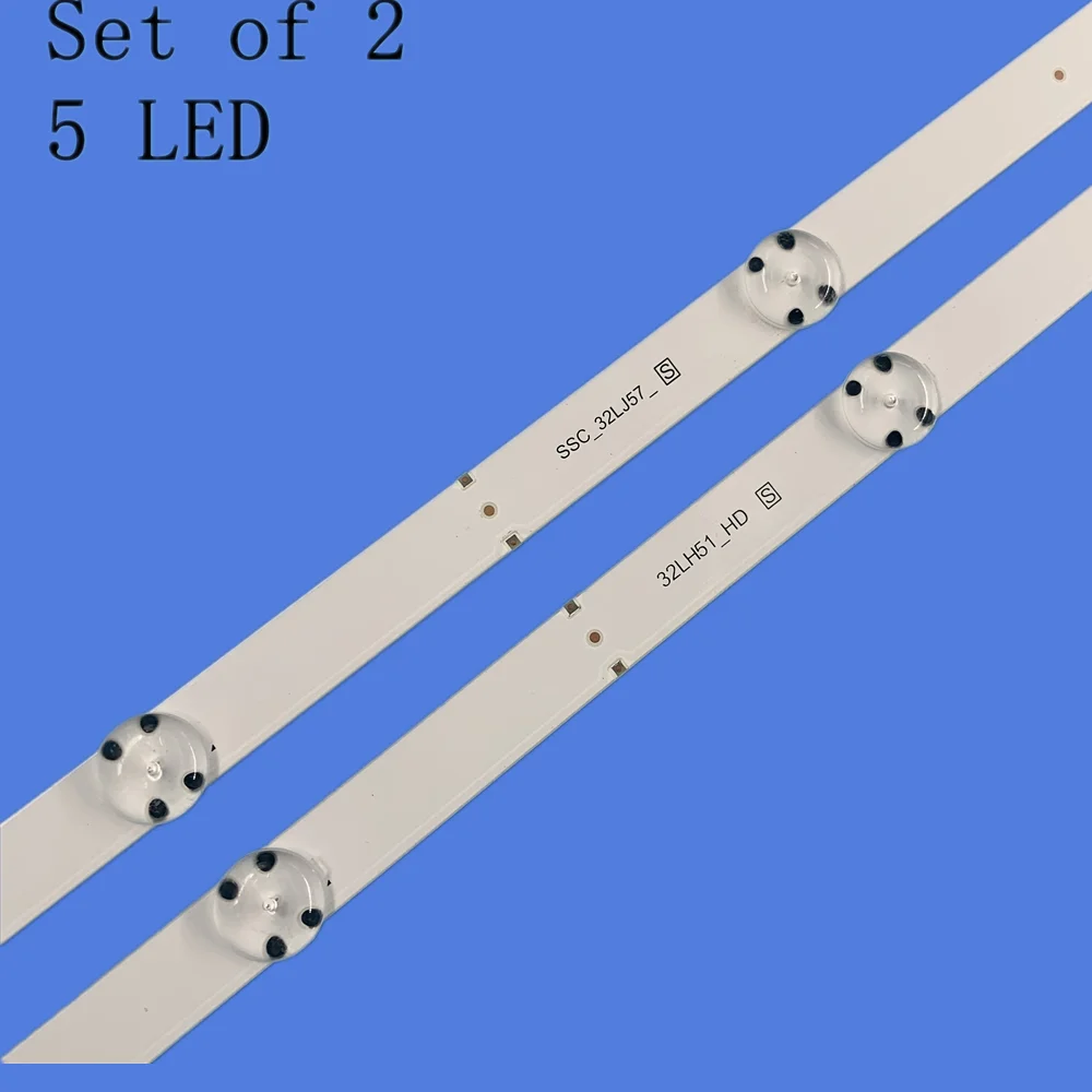 Светодиодная лента для подсветки (2) LG Innotek direct 32 дюйма CSP 32LH516A 32LH517A 32LH519U 32LH510B 32LH515B