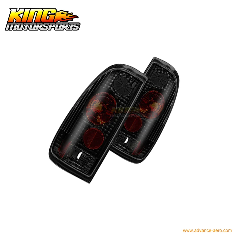 Подходит для 97-03 Ford F-150 F250 Styleside F-250 HD F-350 Altezza задний светильник черный дым США