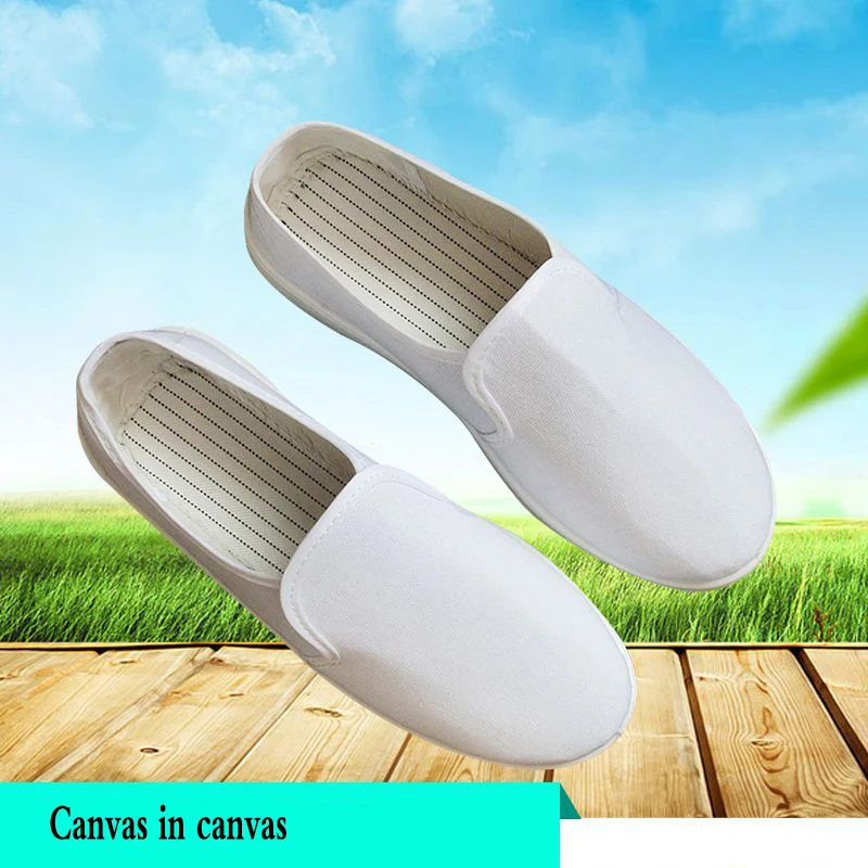 Мужская и женская парусиновая обувь SPU нижнее полотенце рабочая большого размера