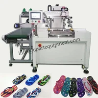 slipper printing machine automatic silkscreen press machine serigraphy screen printing machine for slipper
