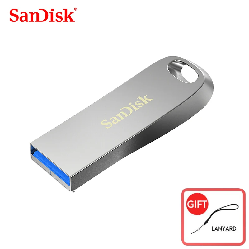 Двойной Флеш накопитель SanDisk USB 3 1 флеш оригинальные флешки Max 150 МБ/с. CZ74 128 Гб 64 ГБ 32