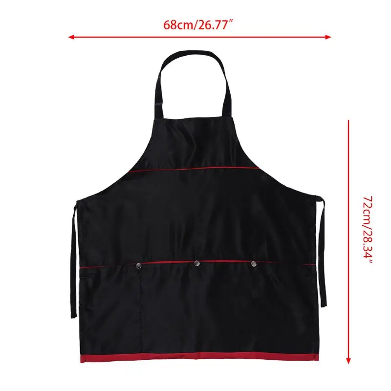 Профессиональный парикмахерский фартук LNG5 с 4 карманами|Аксессуары для укладки| |