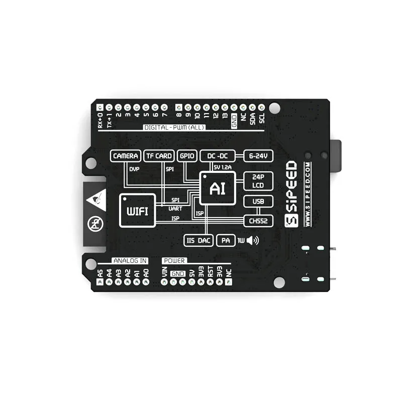 Carte de Development AI Maixduino Sipeed k210 RISC-V + lOT ESP32 совместимый с Arduino | Компьютеры и офис